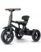 Сгъваема детска триколка QPlay - Rito Deluxe, Air Gel Wheels, Black - 6t