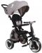 Сгъваема детска триколка QPlay - Rito Plus, Eva Wheels, Grey - 1t