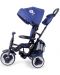 Сгъваема детска триколка QPlay - Rito Plus, Eva Wheels, Blue - 3t