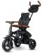 Сгъваема детска триколка QPlay - Rito Deluxe, Air Gel Wheels, Black - 3t