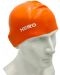 Шапка за плуване HERO - Silicone Swimming Helmet, оранжева/бяла - 2t