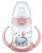 Шише за сок Nuk First Choice - Disney, 150 ml, розово, Йори - 1t