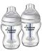 Комплект бебешки шишета Tommee Tippee Closer to Nature - Anti-Colic, 260 ml, 2 броя, асортимент - 2t