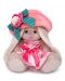 Плюшена играчка Budi Basa - Зайка Ми бебе, с шапка и креп рокля, 15 cm - 1t