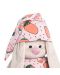 Плюшена играчка Budi Basa - Зайка Ми, с ягодова пижама, 34 cm - 4t