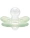 Симетрична силиконова залъгалка Canpol babies - 6-12 месеца, зелена - 1t