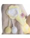 Плюшена играчка Budi Basa - Зайка Ми, с жълто велурено палто - 4t