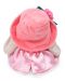 Плюшена играчка Budi Basa - Зайка Ми бебе, с шапка и креп рокля, 15 cm - 4t