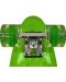 Скейтборд Maxima - със светещи колела, 56 х 15 х 10 cm, зелен - 2t
