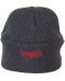 Скейтърска шапка от органичен памук Sterntaler - 53 cm, 2-4 г, сива - 1t