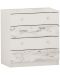 Скрин с 4 чекмеджета Arbor - №10, 86 х 82 х 50 cm, сив антик и бяло - 1t
