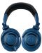 Слушалки Audio-Technica - ATH-M50xDS, черни/сини - 4t
