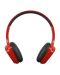 Безжични слушалки с микрофон Energy Sistem - Headphones 1 BT, червени - 2t