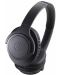 Безжични слушалки с микрофон Audio-Technica - ATH-SR30BTBK, Charcoal Gray - 1t