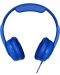 Детски слушалки с микрофон Skullcandy - Cassette Junior, сини - 5t