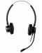 Слушалки с микрофон Addasound - Crystal 2872 Duo, черни - 2t