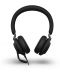 Слушалки с микрофон Jabra - Evolve 2 40 MS Stereo, USB-A, черни - 2t