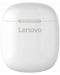 Безжични слушалки Lenovo - HT30, TWS, бели - 3t