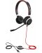 Слушалки с микрофон Jabra - Evolve 40 Stereo, черни/червени - 4t