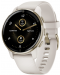 Смарт часовник Garmin - Venu 2 Plus, 43mm, White - 2t