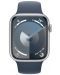 Смарт часовник Apple - Watch S9, 45mm, 1.9'', M/L, Storm Blue Sport - 1t