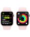 Смарт часовник Apple - Watch S9, 45mm, 1.9'', M/L, Light Pink Sport - 5t