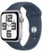 Смарт часовник Apple - Watch SE2 v2, 44mm, S/M, Storm Blue Sport - 2t