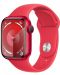 Смарт часовник Apple - Watch S9, 41mm, 1.69'', S/M, Product Red Sport - 2t