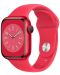 Смарт часовник Apple - Watch S8, Cellular, 45mm, Red - 1t