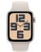 Смарт часовник Apple - Watch SE2 v2, 44mm, S/M, Starlight Sport - 1t