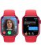 Смарт часовник Apple - Watch S9, 41mm, 1.69'', M/L, Product Red Sport - 4t