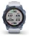 Смарт часовник Garmin - fenix 7X Sapphire Solar, 51mm, син/бял - 4t