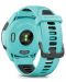 Смарт часовник Garmin - Forerruner 265, 46mm, Aqua/Black - 5t