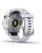 Смарт часовник Garmin - fenix 7S, 42mm, сребрист/бял - 7t
