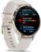 Смарт часовник Garmin - Venu 3S, 41 mm, 1.2'', Gold Ivory/Silicone - 4t