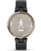Смарт часовник Garmin - Lily Classic, 34mm, 0.84", златист/черен - 3t