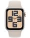 Смарт часовник Apple - Watch SE2 v2, 40mm, M/L, Starlight Sport - 1t