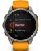 Смарт часовник Garmin - fēnix 8 Sapphire, 47 mm, 1.4'', Orange/Graphite - 5t