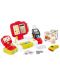 Детска играчка Smoby - Касов апарат, с аксесоари, червен - 1t