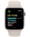 Смарт часовник Apple - Watch SE2 v2 Cellular, 44mm, S/M, Starlight Sport - 3t