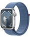 Смарт часовник Apple - Watch S9, 41mm, 1.69'', Winter Blue Sport Loop - 2t
