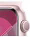 Смарт часовник Apple - Watch S9, 45mm, 1.9'', S/M, Light Pink Sport Band - 3t