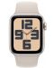 Смарт часовник Apple - Watch SE2 v2 Cellular, 40mm, S/M, Starlight Sport - 2t