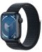 Смарт часовник Apple - Watch S9, 41mm, 1.69'', Midnight Sport Loop - 2t