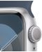 Смарт часовник Apple - Watch S9, 41mm, 1.69'', S/M, Storm Blue Sport - 3t