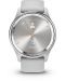 Смарт часовник Garmin - vivomove Trend, 40mm, 1.01'', Mist Grey Silicone - 2t