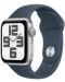 Смарт часовник Apple - Watch SE2 v2, 40mm, M/L, Storm Blue Sport - 2t