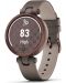 Смарт часовник Garmin - Lily Classic, 34mm, 0.84", бронзов/кафяв - 2t