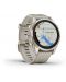 Смарт часовник Garmin - fēnix 7S Pro Sapphire Solar, 42mm, 1.2'', Leather - 5t