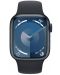 Смарт часовник Apple - Watch S9, Cellular, 41mm, Aluminum, M/L, Midnight - 2t